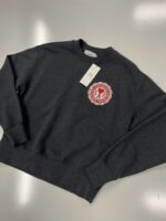 AMI / Alexandre mattiussi crew Sweatshirt in anthracite. - XXS. / 21.5” p2p - Image 5