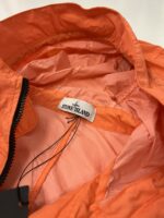 STONE ISLAND 40632 NASLAN LIGHT WATRO GARMENT DYED JACKET IN ORANGE. MEDIUM - Image 6