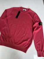 STONE ISLAND 540B2 SOFT COTTON Crewneck knit in soft cotton - Large / 22” p2p