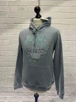 KENZO Festive Tiger Original hooded sweatshirt in blue. - Image 7
