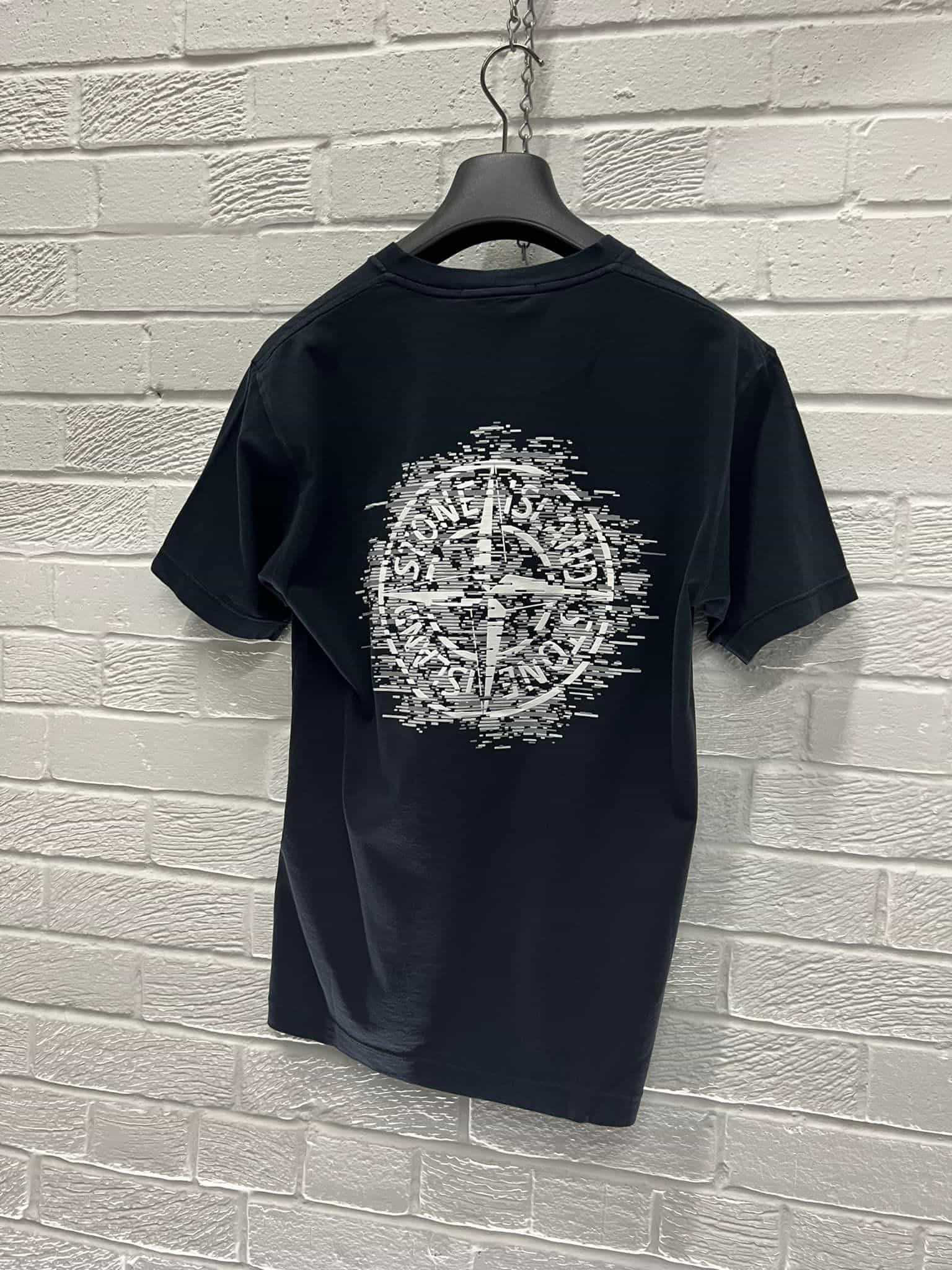 STONE ｜SHORT-SLEEVED ROUND NECK T-SHIRTS (2NS89 I STONE ISLAND 2NS89 INSTITUTIONAL ONE' PRINT Short sleeve T