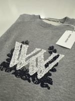 WOOD WOOD Hester Ornate sweatshirt in Grey - Image 4