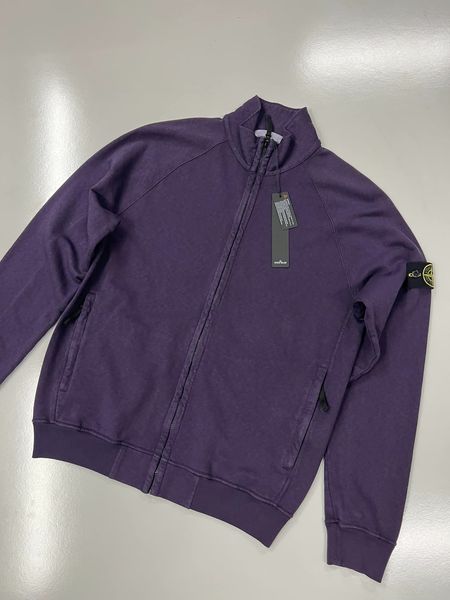 381002529_179561748505477_1400231381443574251_n STONE ISLAND 62460 'OLD' TREATMENT Full-zip sweatshirt in malfilé fleece - Image 1