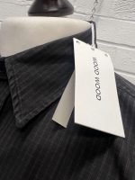 WOOD WOOD avenir crispy check shirt in Black - Image 8