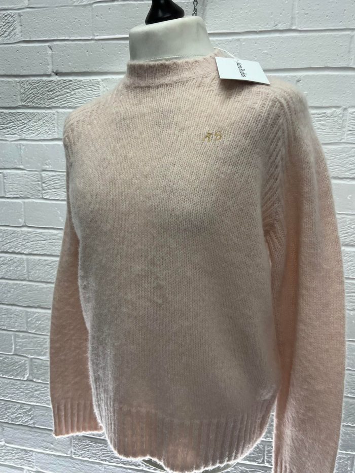 ACNE STUDIOS WOOL CREW NECK JUMPER.  -  XS / P2P 22” - Image 6