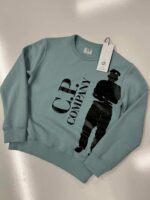 Brand new  CP company  U16  undersixteen  crew neck basic fleece  Age 8  / p2p 16.5”