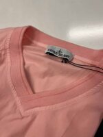 Stone Island 11905 V-Neck top made of a light cotton canvas - Large / 25” P2P - Image 5