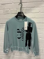Brand new  CP company  U16  undersixteen  crew neck basic fleece  Age 8  / p2p 16.5” - Image 3