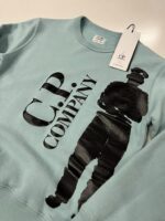 Brand new  CP company  U16  undersixteen  crew neck basic fleece  Age 8  / p2p 16.5” - Image 4