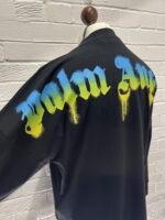 Palm Angels graffiti-print logo longsleeve T-shirt. - XS / P2P 24” - Image 2
