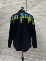 Palm Angels graffiti-print logo longsleeve T-shirt. - XS / P2P 24” - Image 3