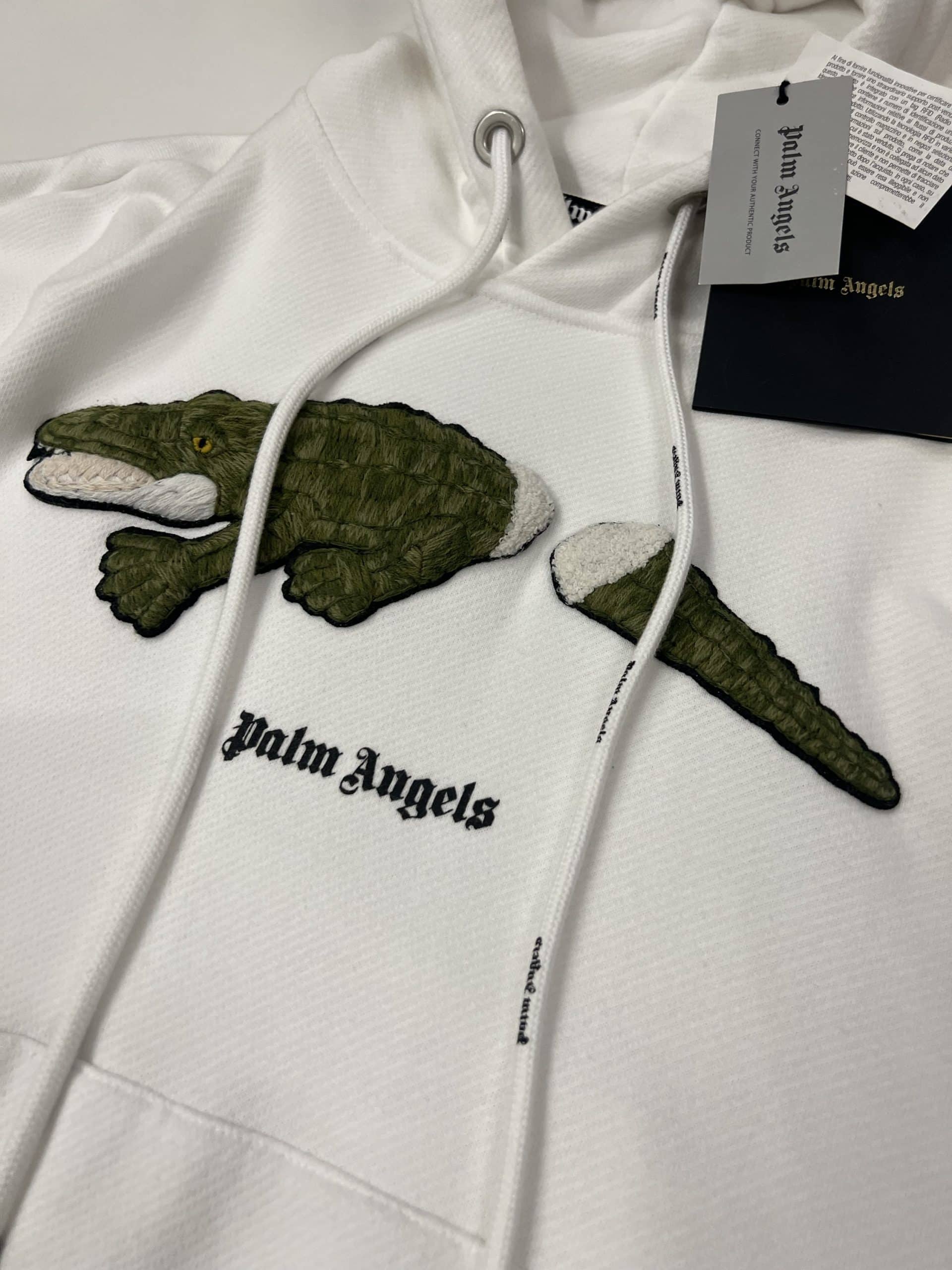 【新品】Palm angels Croco hoodie イーストランドタグ有 新品】Palm angels Croco hoodie イーストランドタグ有