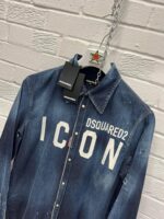 DSQUARED2 icon splatter shirt - Image 6