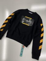 OFF-WHITE  Carav Painting Slim Crewneck Sweatshirt Multi - Medium