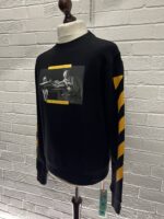 OFF-WHITE  Carav Painting Slim Crewneck Sweatshirt Multi - Medium - Image 8