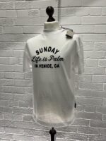 PALM ANGELS Sunday classic  Cotton-Jersey T-Shirt  - Small.     / 20” p2p - Image 5