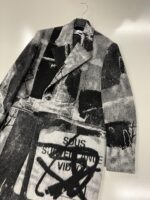 Off-White x Pablo Tomek double breasted coat - Size 50 / Large / 25” p2p - Image 13