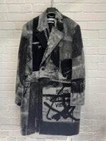 Off-White x Pablo Tomek double breasted coat - Size 50 / Large / 25” p2p - Image 6