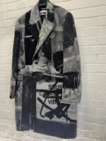 Off-White x Pablo Tomek double breasted coat - Size 50 / Large / 25” p2p - Image 5