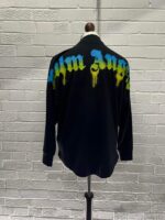 Palm Angels graffiti-print logo longsleeve  T-shirt.   XS / P2P 24”  - Image 5