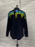 Palm Angels graffiti-print logo longsleeve  T-shirt.   XS / P2P 24”  - Image 7