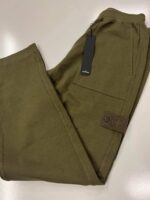 602F3 STONE ISLAND GHOST PIECE_ORGANIC COTTON SWEATPANTS IN GREEN  - Medium / w32”