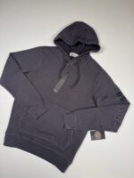STONE ISLAND 64151 Hooded sweatshirt in cotton fleece - V0029/BLACK