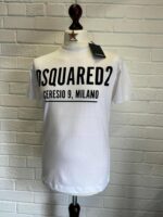 DSQUARED2 SHORT SLEEVE T-SHIRT IN WHITE   /    SMALL - Image 3