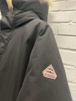 PYRENEX fur hooded parka in black   /  Size Medium - Image 3