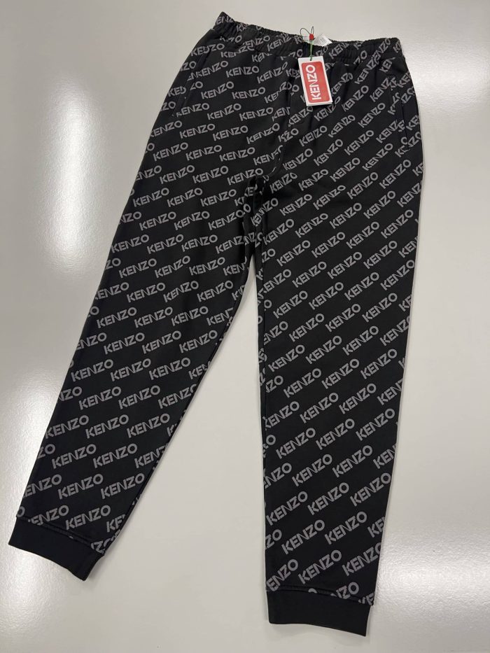 KENZO monogram regular fit jogger pants - Image 3