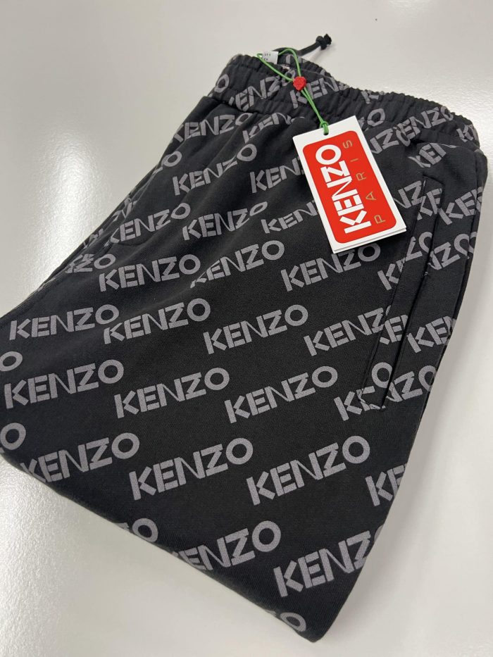 KENZO monogram regular fit jogger pants - Image 5