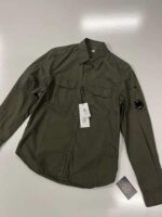 CP COMPANY Emerized Gabardine Shirt  -   Small / p2p 20"