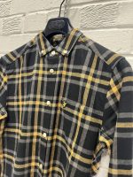 Lyle & Scott Check Flannel Shirt in yellow/black - XS /19” p2p - Image 4