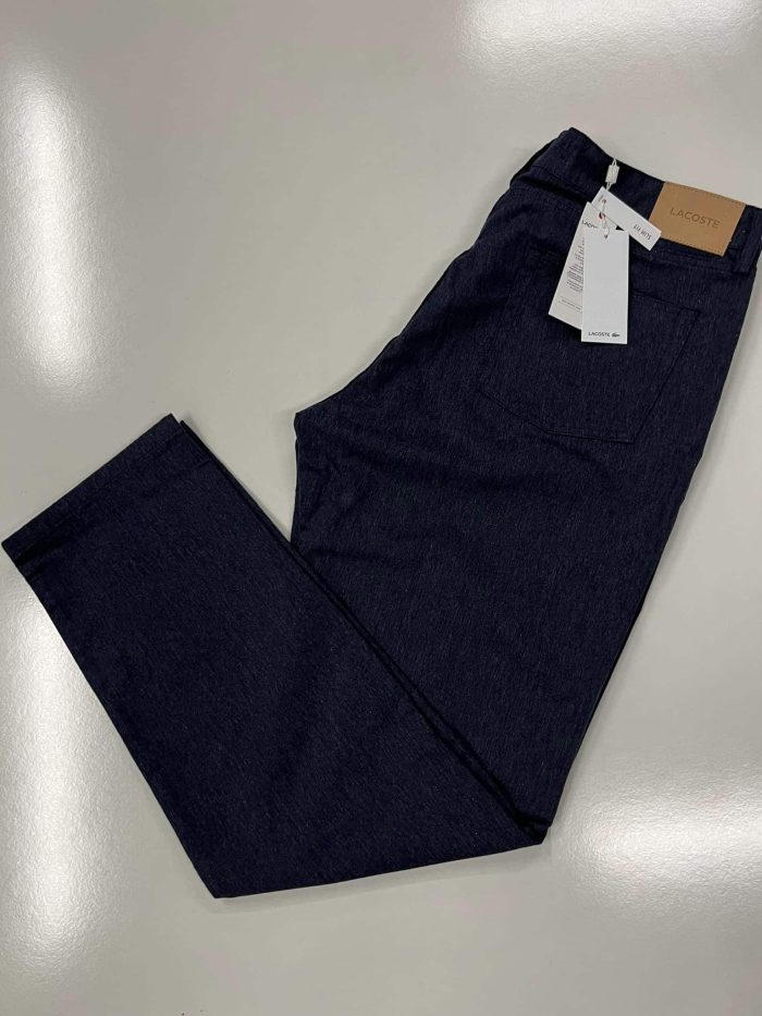 LACOSTE slim stretch fit jeans in blue - Image 1