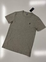 Polo Ralph Lauren T-shirt in grey  - Custom Slim Fit  -  Small /  18” P2P