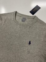 Polo Ralph Lauren T-shirt in grey  - Custom Slim Fit  -  Small /  18” P2P - Image 2