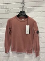 C.P. COMPANY U16 crew neck extrafine merino wool knit    -    Age 8 / p2p 16” - Image 6