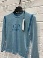 C.P. COMPANY U16 crew neck knit vanise double face  - Age 8 / p2p 16” - Image 7