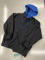 OFF WHITE Race Over Hoodie Shirt Jacket / Oversized fit /  Medium / 27” p2p
