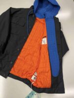 OFF WHITE Race Over Hoodie Shirt Jacket / Oversized fit /  Medium / 27” p2p - Image 5