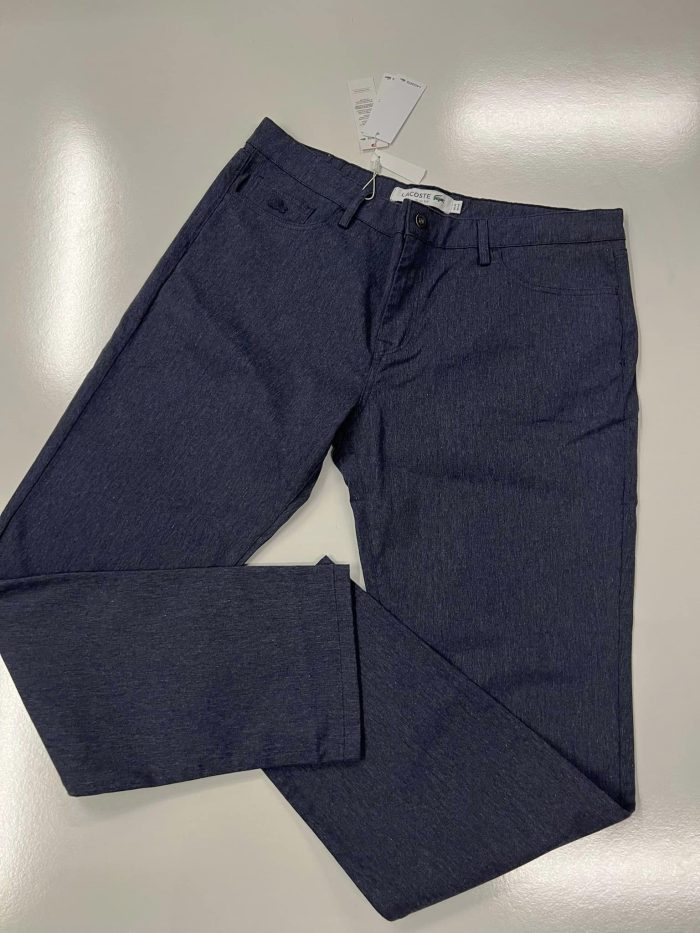 LACOSTE slim stretch fit jeans in blue - Image 5