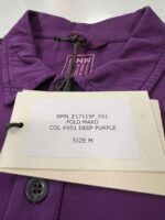 NEMEN garment dyed s/s pocket mako cotton polo -  Medium / 20” p2p - Image 4