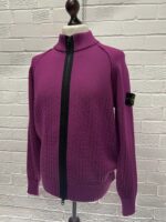 Stone Island 537B5 Cardigan knit made of a cotton/nylon blend  - Large / p2p 22.5” - Image 6