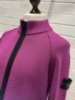Stone Island 537B5 Cardigan knit made of a cotton/nylon blend  - Large / p2p 22.5” - Image 5