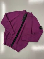 Stone Island 537B5 Cardigan knit made of a cotton/nylon blend  - Large / p2p 22.5”