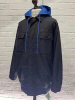 OFF WHITE Race Over Hoodie Shirt Jacket / Oversized fit /  Medium / 27” p2p - Image 10