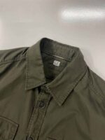 CP COMPANY Emerized Gabardine Shirt  -   Small / p2p 20" - Image 2