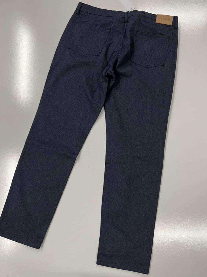 LACOSTE slim stretch fit jeans in blue - Image 6