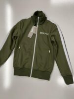 PALM ANGELS FUNNEL ZIP TRACKSUIT JACKET  -      XS / 19" p2p