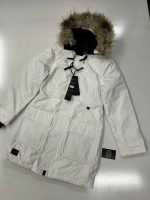 COAT OF ARMS - NEW YORK WOMENS HEAVY DOWN PARKA IN WHITE